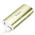 Универсальный внешний аккумулятор для iPod, iPhone, Samsung и HTC Yoobao Magic Wand Power Bank 5200 mAh, цвет Green (YB-6012)