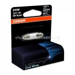 Салонная лампа светодиодная Osram C5W SV8,5-35 LEDriving Cool White Festoon 6000k art.6498CW